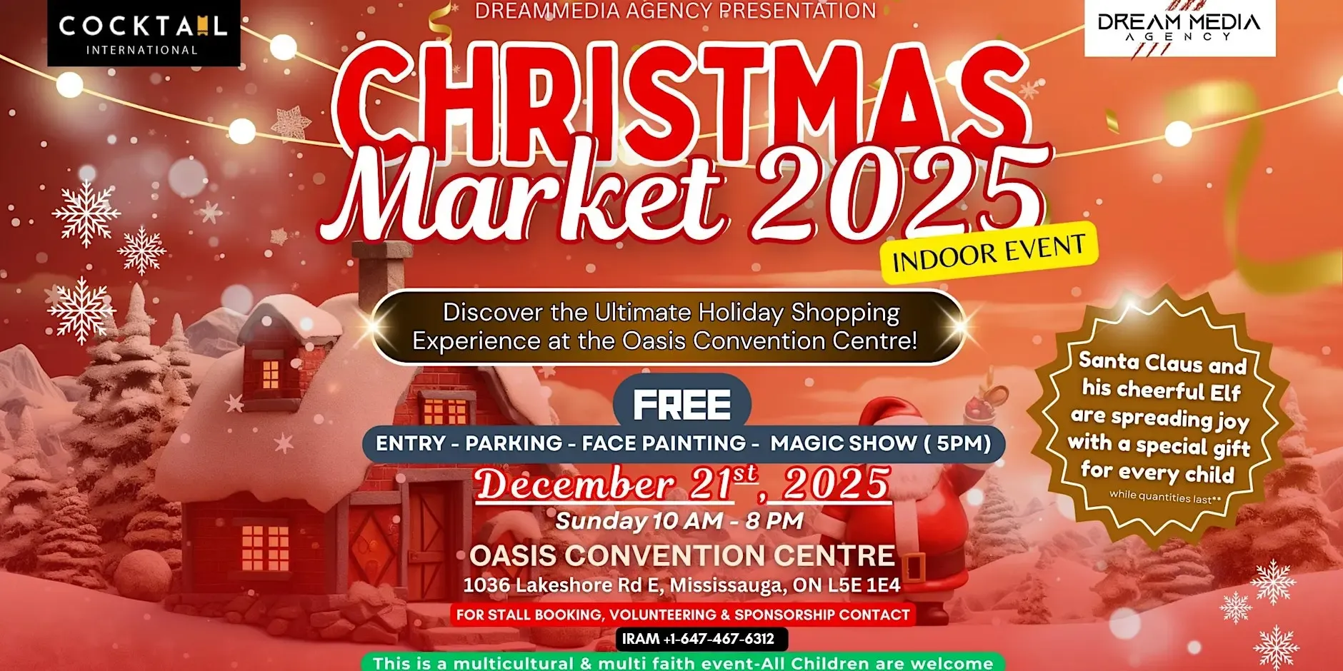 Oasis Christmas Market 2025